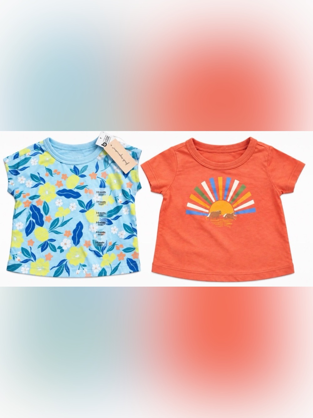 First Impressions Baby T-Shirt Lot – 3-6 Months